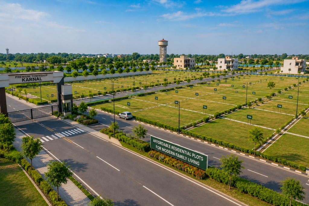 Affordable residential plots in Karnal for modern family living