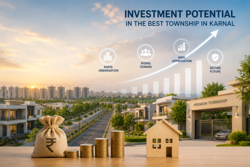 INVESTMENT POTENTIAL IN THE BEST TOWNSHIP IN KARNAL