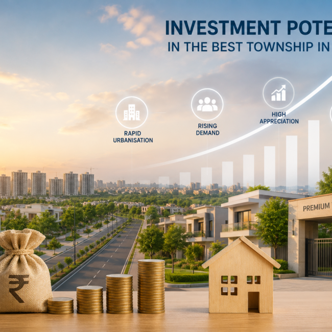 INVESTMENT POTENTIAL IN THE BEST TOWNSHIP IN KARNAL